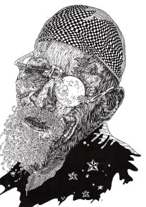 old man4 - pen and ink