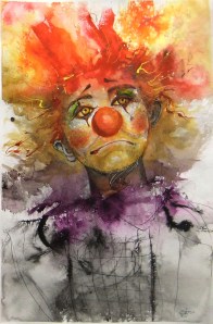 Clown colour ink