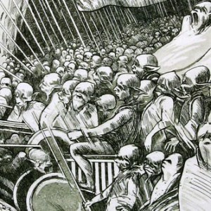 Ten after midnight etching fragment