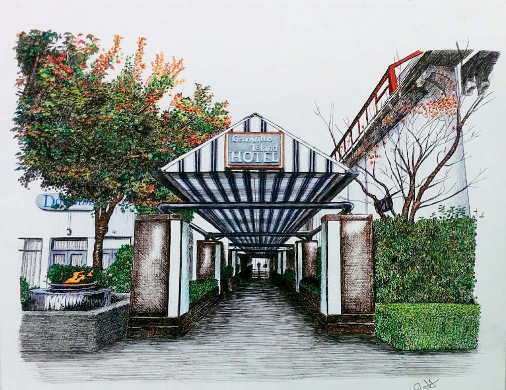 Granville Hotel drawing